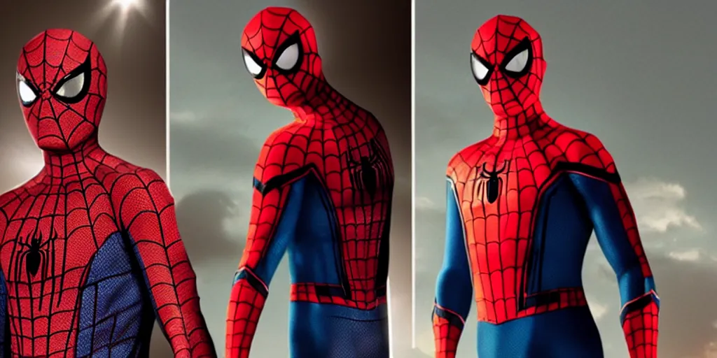 Image similar to Teenage Tobey Maguire as Spider-Man, cinematic lighting