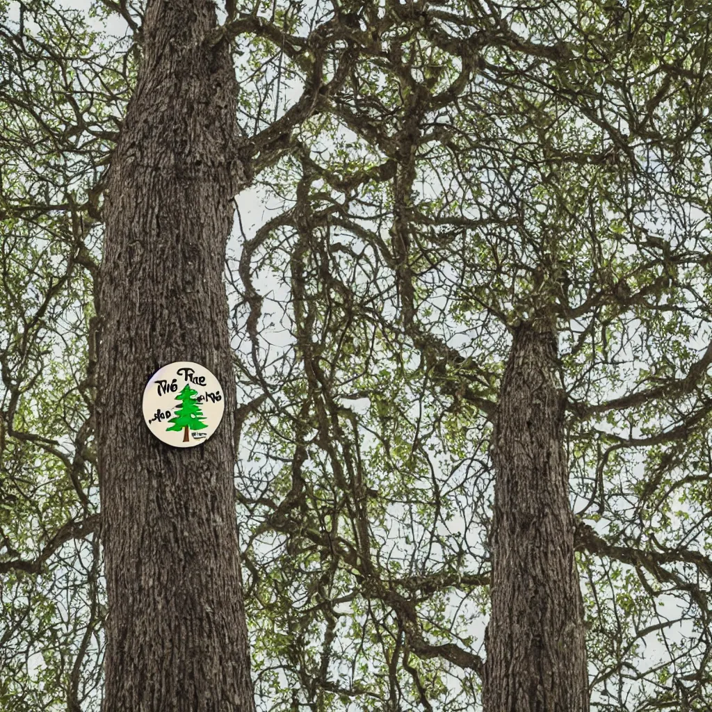 Image similar to a sticker depicting a tree