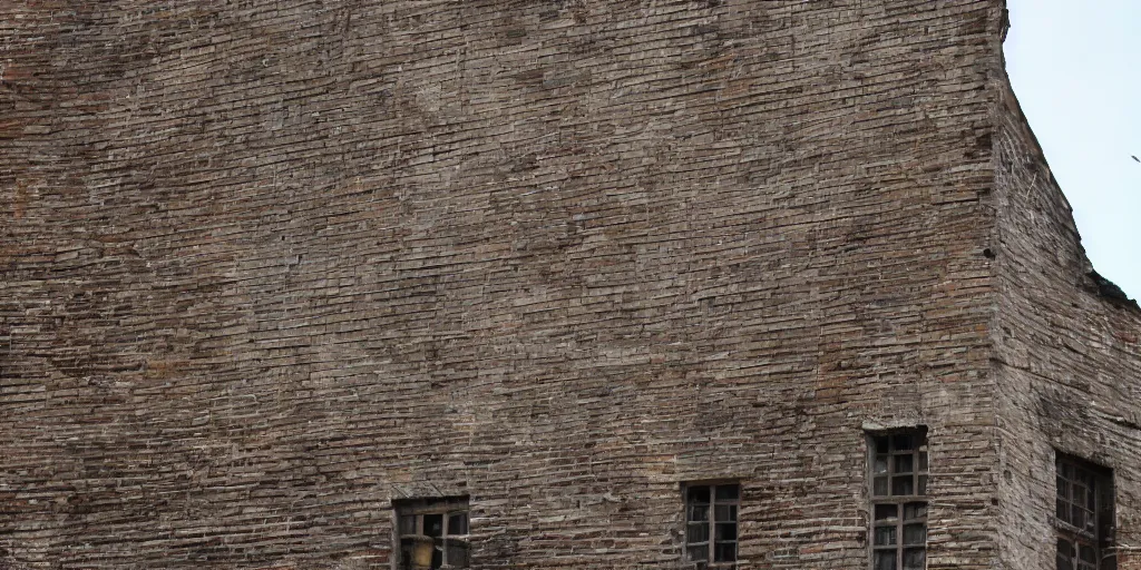 Prompt: Old Building, texture, view from front