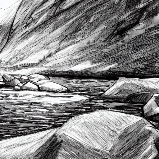 River Drawings for Sale - Fine Art America
