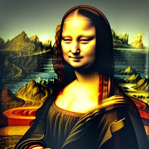 Prompt: Jennifer Lawrence as Mona Lisa