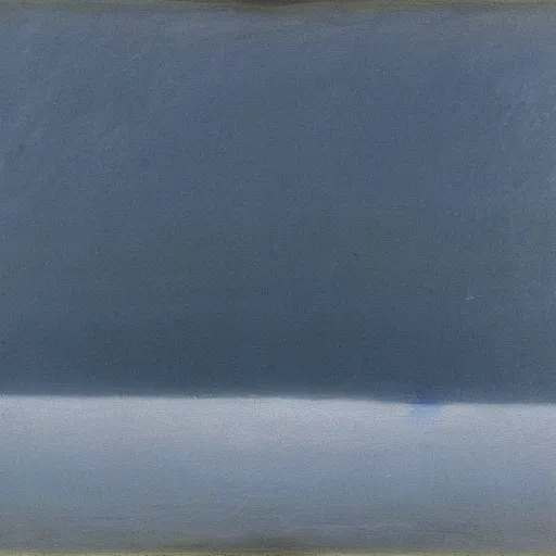 Image similar to the abstract painting'arctic void ', by caspar david friedrich!!!, by rothko!!!