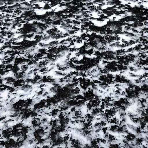 Prompt: black snow and magnetic shadows