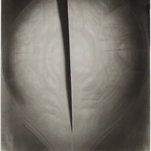 Image similar to pinhole photo of dancers in BIG GEOMETRIC MASKS, smudge, lo fi, mix, texture, by Karl Blossfeldt