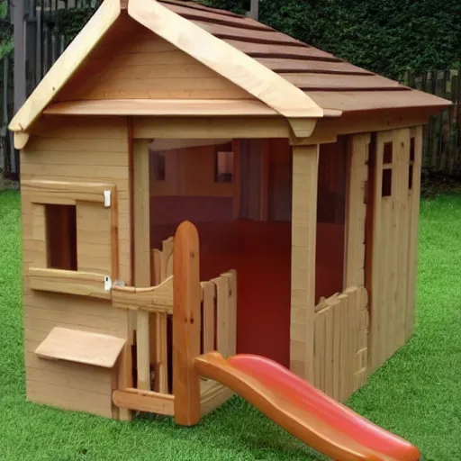 Image similar to child wooden play house pinterest