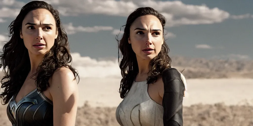 Image similar to Gal Gadot in Breaking Bad, film still