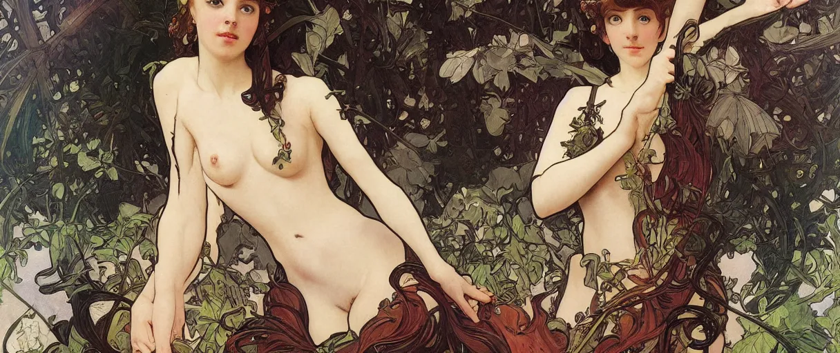 Image similar to Albedo, very detailed, digital art, concept art, studio quality, ero, art style by Edmund Bliar Leighton and J. C. Leyendecker and Alphonse Mucha