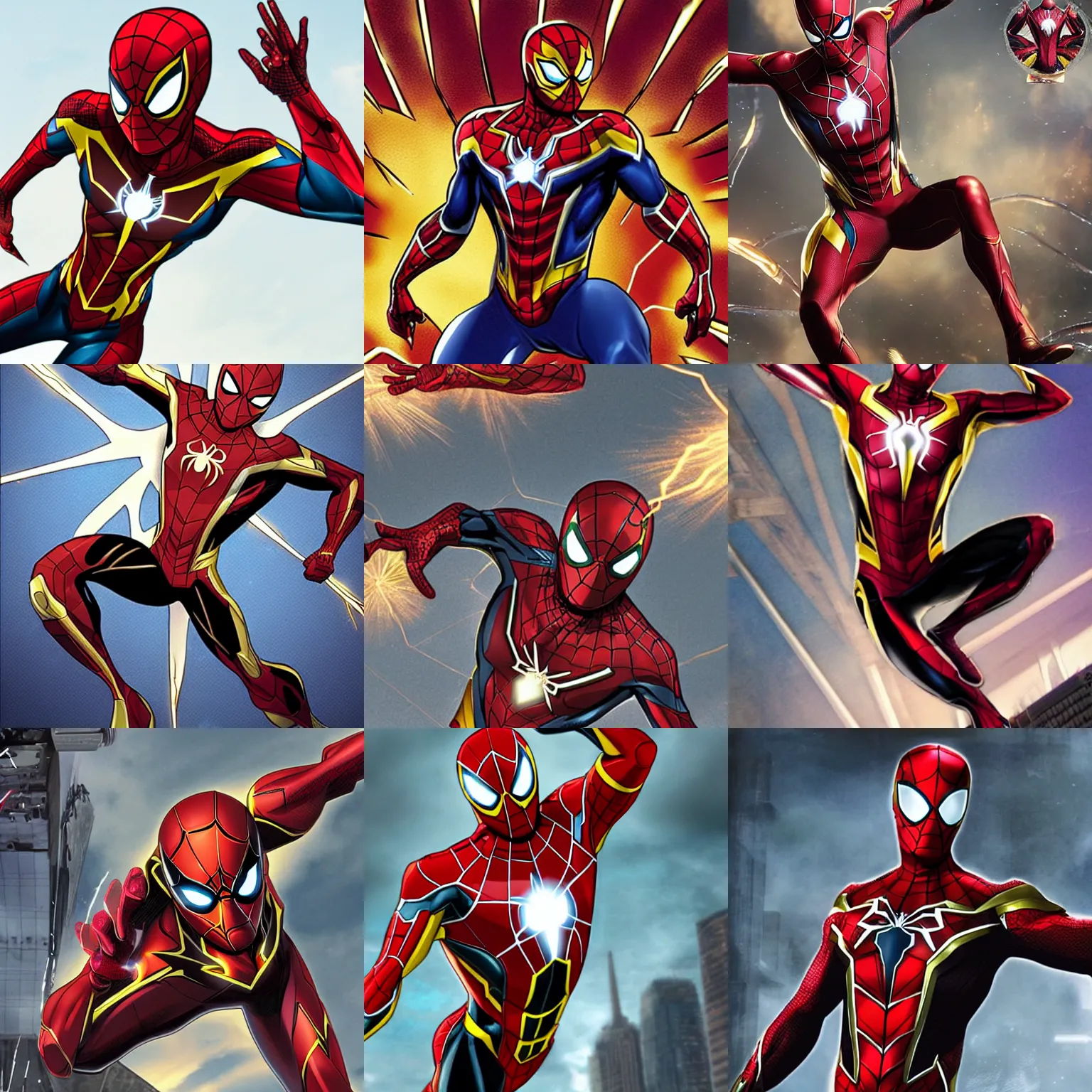 Prompt: iron spider