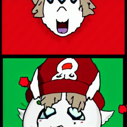 Prompt: padoru padoru