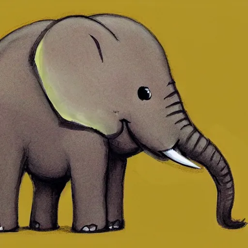 Image similar to an elephant wearing a tutu, concept art