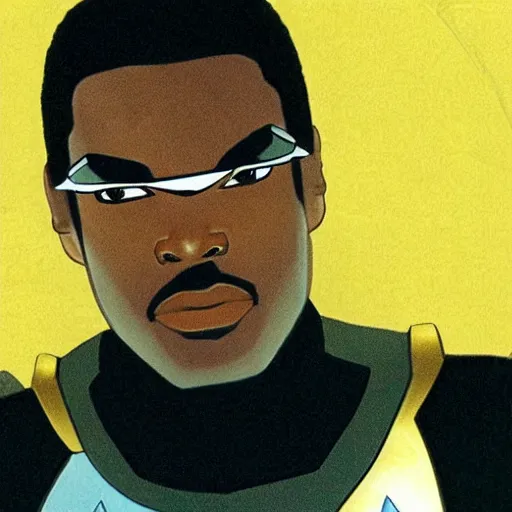 Prompt: Star Trek geordi laforge