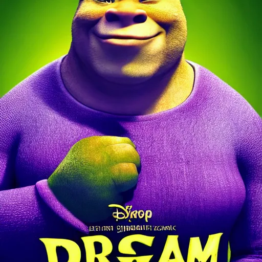 Image similar to ! dream poster for shrek 5, cinematic, highly detailed, clear focus, dramatic