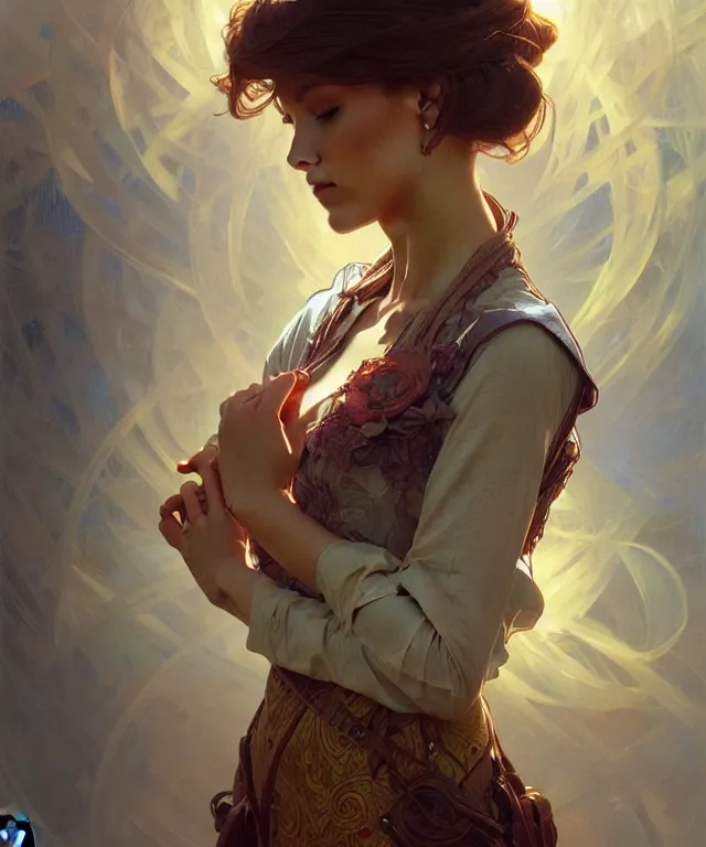 Image similar to a manipulative preacher, portrait, intricate, elegant, highly detailed, digital painting, artstation, concept art, smooth, sharp focus, illustration, art by artgerm and greg rutkowski and alphonse mucha