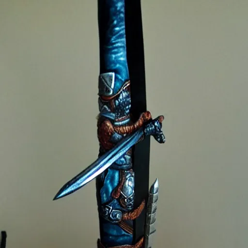 Prompt: ninja sword intricately detailed