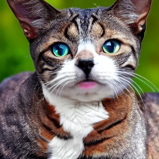 Image similar to new species that look like a mix between a cat and a dog