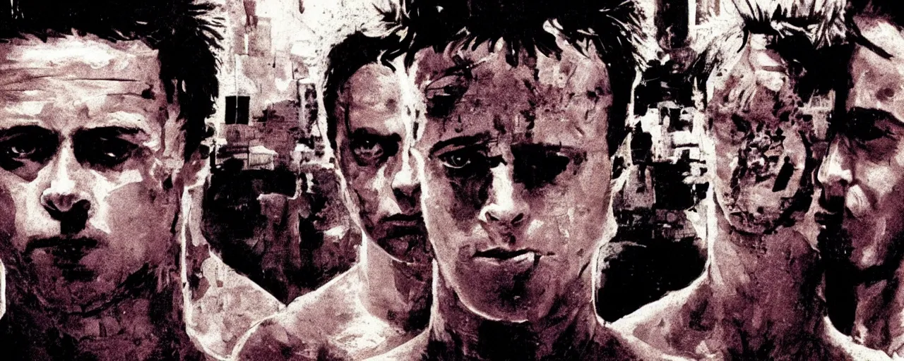 Image similar to Fight club by John Carpenter