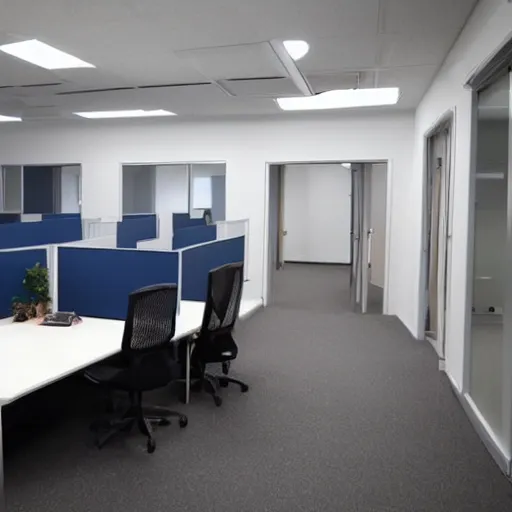 Image similar to scary office with a security camera on the wall