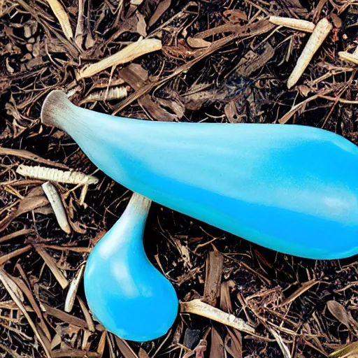 Prompt: blue banana.