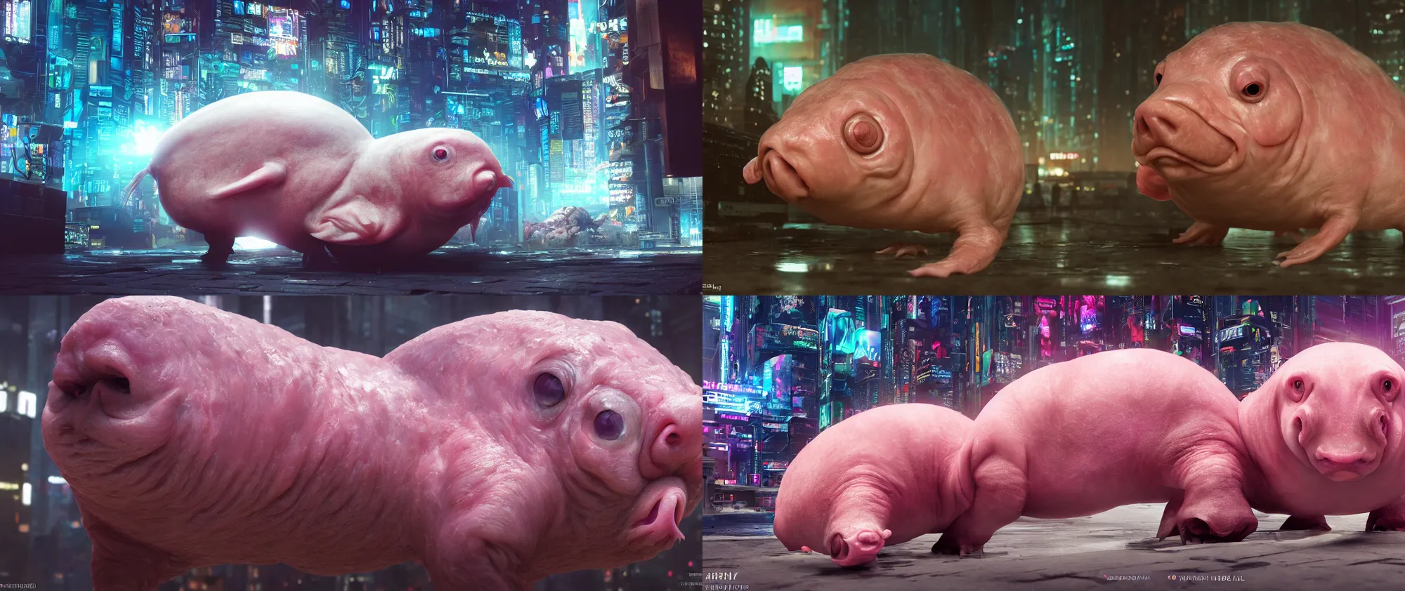 Blobfish Giga Chad, Stable Diffusion