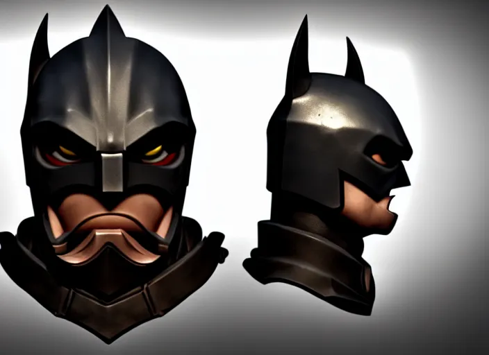 Image similar to dark knight cavalryman head, stylized stl, 3 d render, activision blizzard style, hearthstone style, darksiders art style, greg rutkowski style