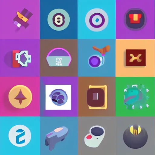 Image similar to Game Ability Icon UI Elements by Jay Tea