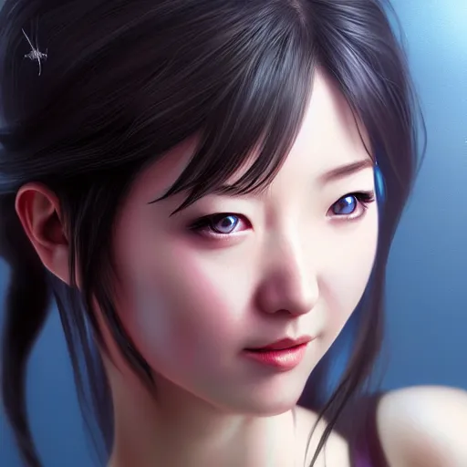 Prompt: Rinoa heartilly fantasy, hyper realistic, highly detailed, digital painting, artstation, illustration, concept art by hyung tae