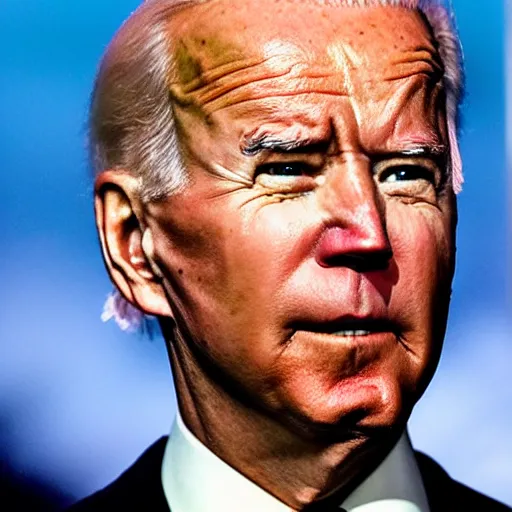 Image similar to joe biden in aqua teen hunger force,