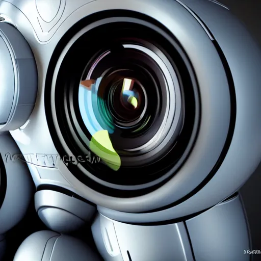 Prompt: <photograph style=adorable eyes=big lens=wide>Futuristic Robot Gestures For Hug</photograph>