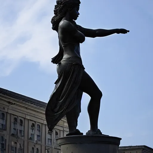 Image similar to the nike goddess of victory