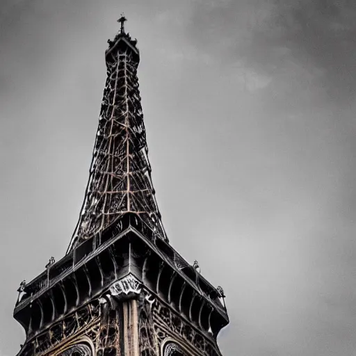 Image similar to big ben shaped eiffel tower, photo