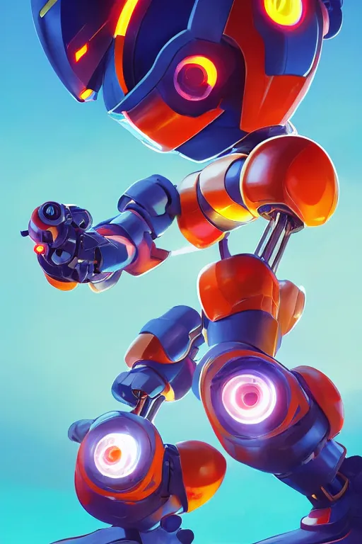 Image similar to metabots medabots medarotto medarot robot minimalist comics helmet mask neon cybereye, behance hd by jesper ejsing, by rhads, makoto shinkai and lois van baarle, ilya kuvshinov, rossdraws global illumination ray tracing hdr radiating a glowing aura