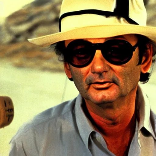 Image similar to bill murray in fear and loathing