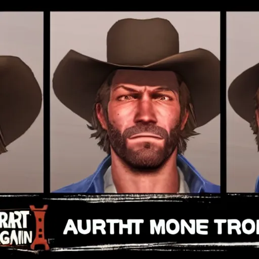 Image similar to Arthur Morgan Mugshot