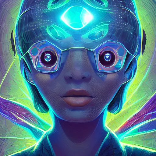 Image similar to skill magic geek inside matrix deepdream radiating a glowing aura stuff loot legends stylized digital illustration video game icon artstation lois van baarle, ilya kuvshinov, rossdraws,