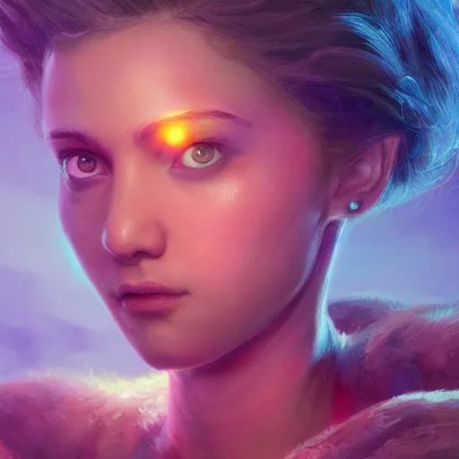 Image similar to A beautiful portrait of huggy-wuggy from poppy playtime video game, fullbody, ultra high detailed, glowing lights, oil painting, Greg Rutkowski, Charlie Bowater, Beeple, unreal 5, DAZ, hyperrealistic, octane render, RPG portrait, dynamic lighting, fantasy art, beautiful face