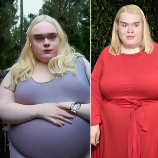 photo from my 600 lb life starring Elle fanning as fat