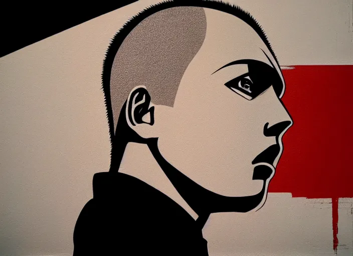 Image similar to Sideview Portrait of naruto Shepard Fairey
