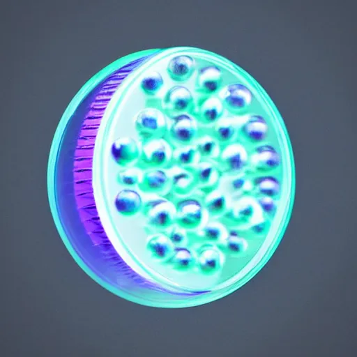 Image similar to photo of a translucent pill with glowing dna helix and shiny gears inside, plate, 50mm, beautiful photo