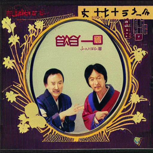 Image similar to japanese style 1 9 8 0 s cd cover