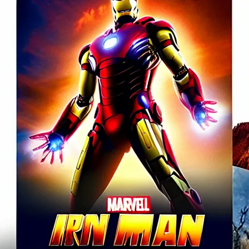 Prompt: marvel iron man is betty white, hero pose but shy, action, adventure, romance, imax 7 0 mm, 4 k