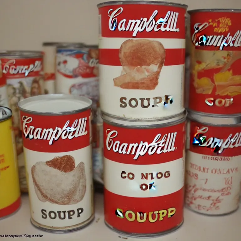 Image similar to Campbell's soup can