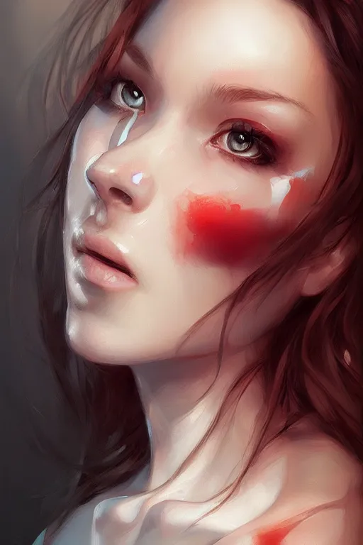 Prompt: Portrait by Artgerm and WLOP