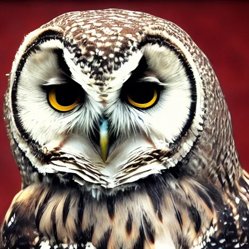Prompt: owl by sturm und drang