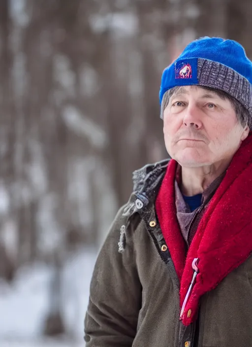 Image similar to portrait photo still of real life stan marsh, 8 k, 8 5 mm, f. 1 4