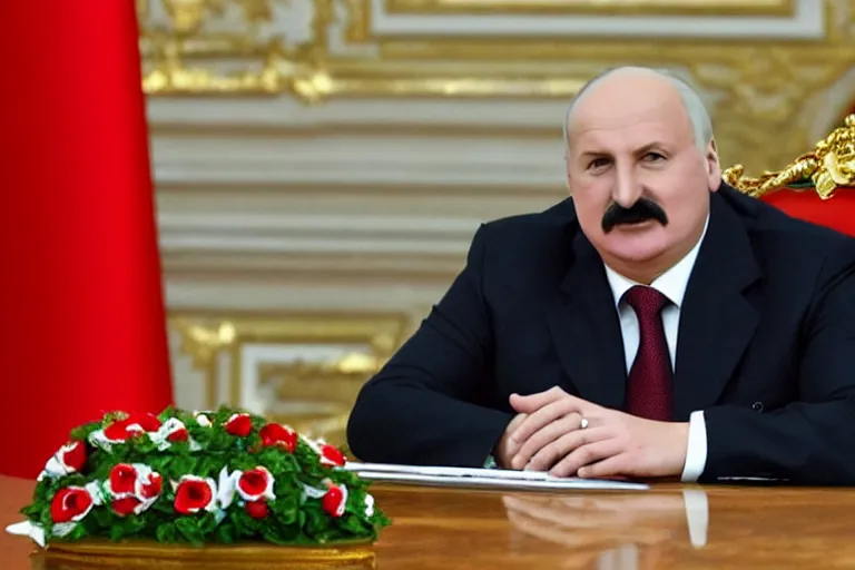 Image similar to пфнуые alexander lukashenko