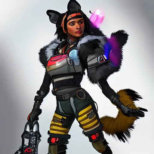 Image similar to Loba From apex legends,