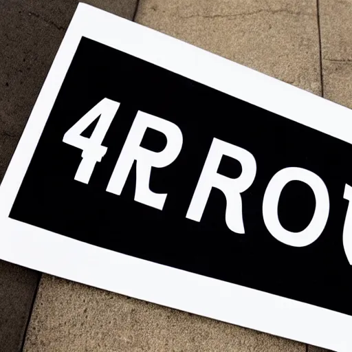 Image similar to white paper sign that says in black letters « error 4 0 4 »