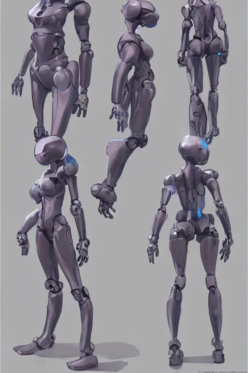 Prompt: the robot mother, character concept, character reference sheet. By Makoto Shinkai, Stanley Artgerm Lau, WLOP, Rossdraws, James Jean, Andrei Riabovitchev, Marc Simonetti, krenz cushart, Sakimichan, trending on ArtStation, digital art