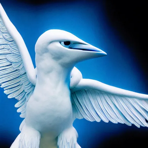 Image similar to national geographic professional photo of articuno, award winning