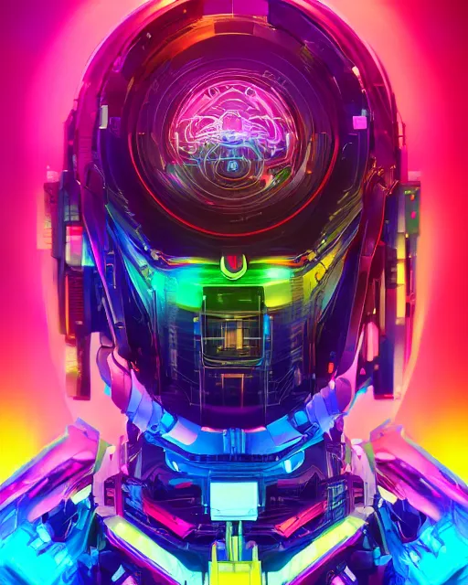 Image similar to portrait of cute cyber - anime rainbow - parrot - mecha, intricate abstract. intricate artwork, by tooth wu, wlop, beeple, dan mumford. concept art, octane render, trending on artstation, greg rutkowski very coherent symmetrical artwork. cinematic, key art, hyper realism, high detail, octane render, 8 k, iridescent accents